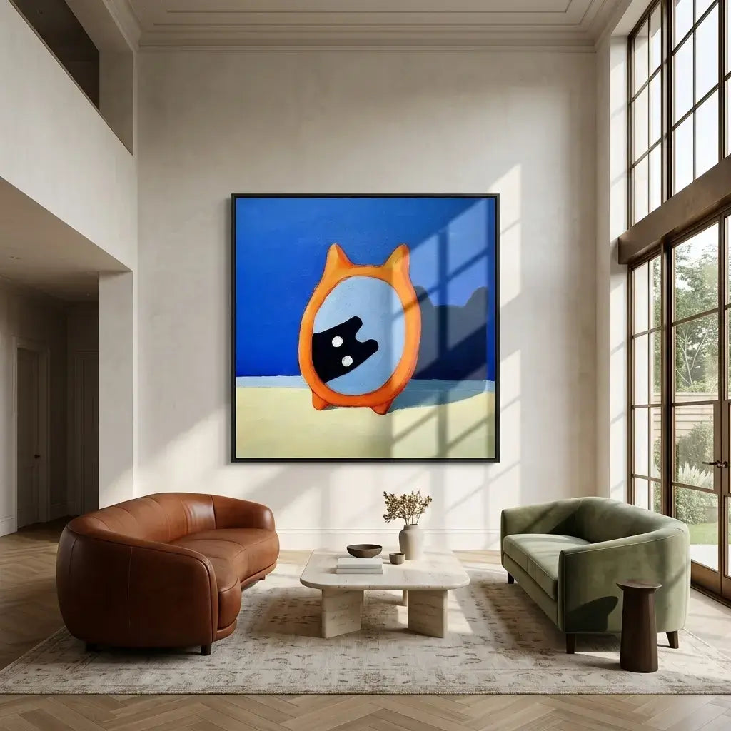 Blue Reflection Wall Art
