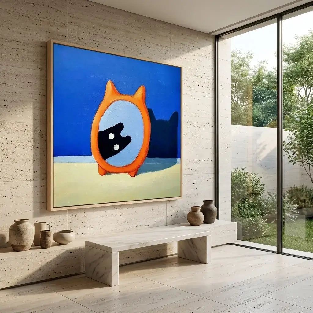 Blue Reflection Wall Art