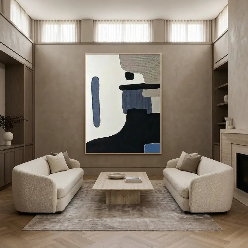 Quiet Geometry: Canvas Wall Art
