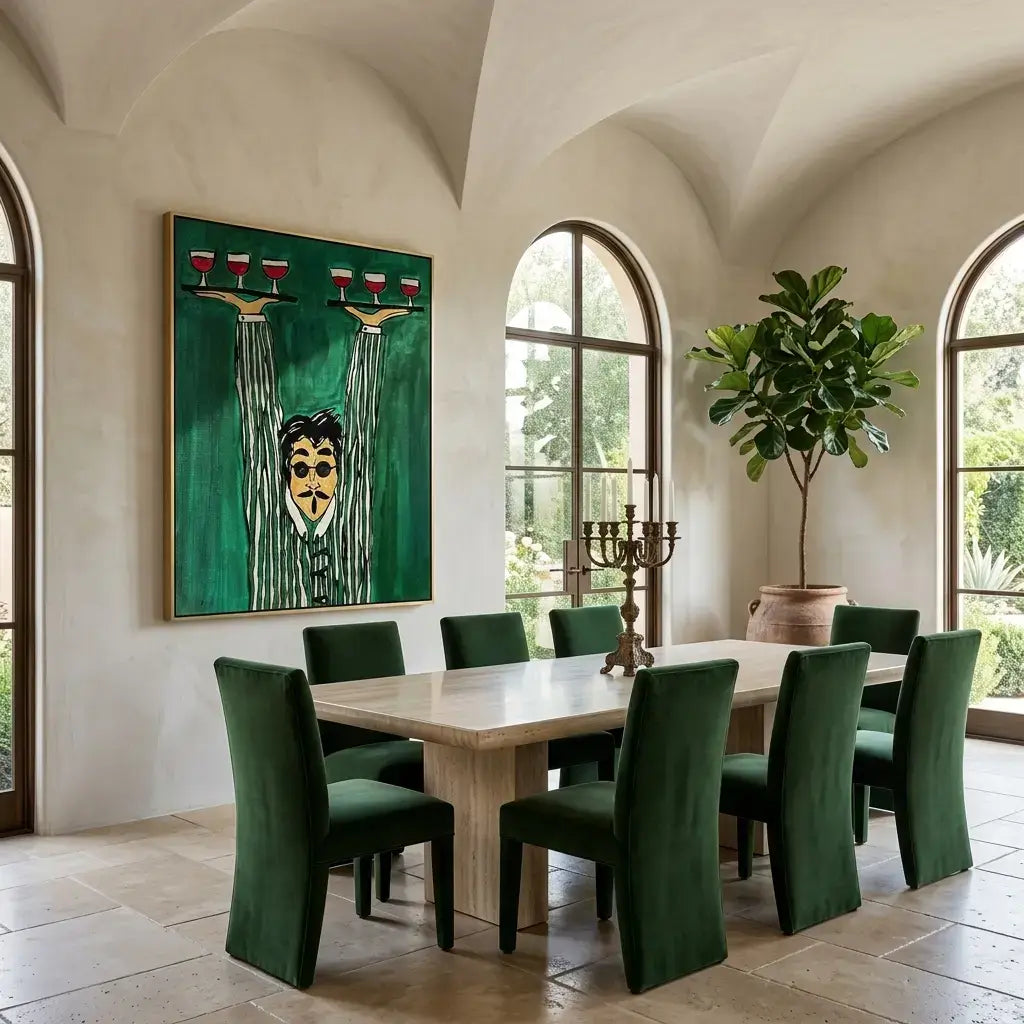 Behind the Glass: Canvas Wall Art