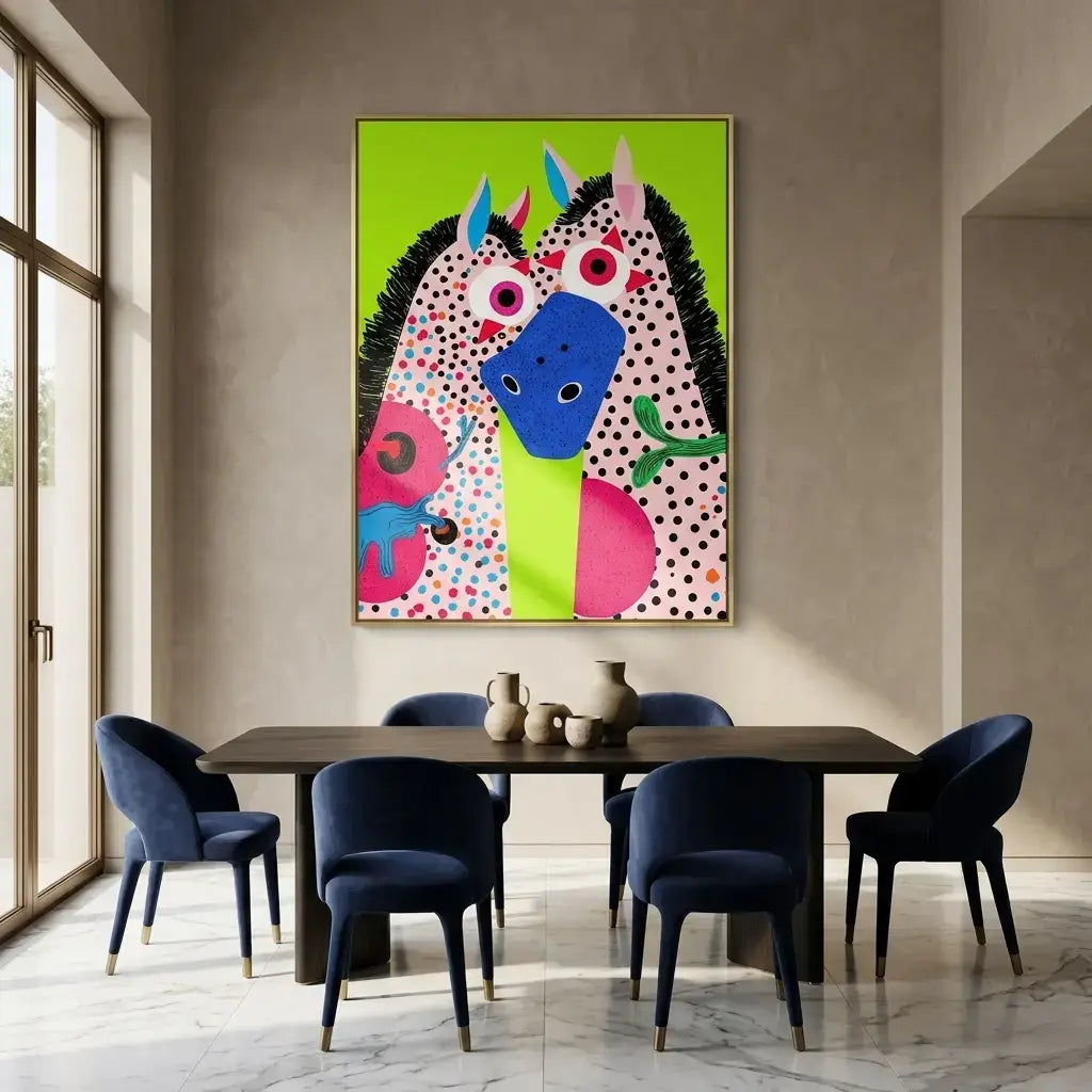 Colorful Spirit: Canvas Wall Art