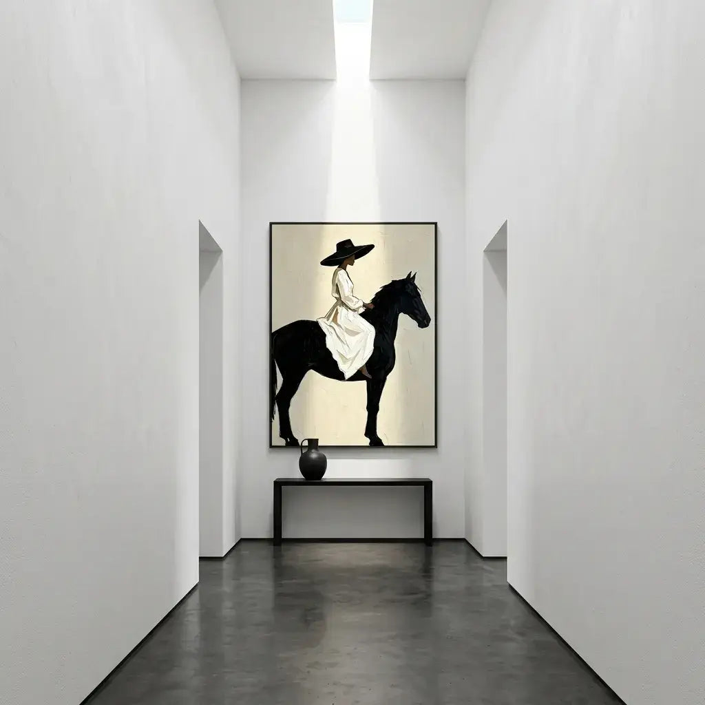 Lady Rider Wall Art