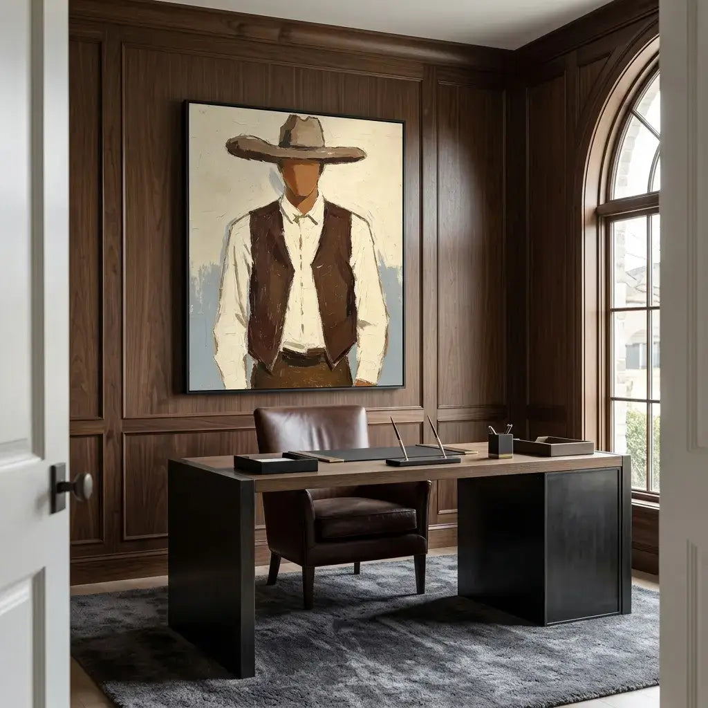 The Rancher Wall Art