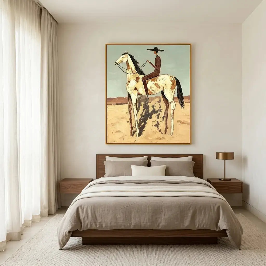Desert Horseman Wall Art