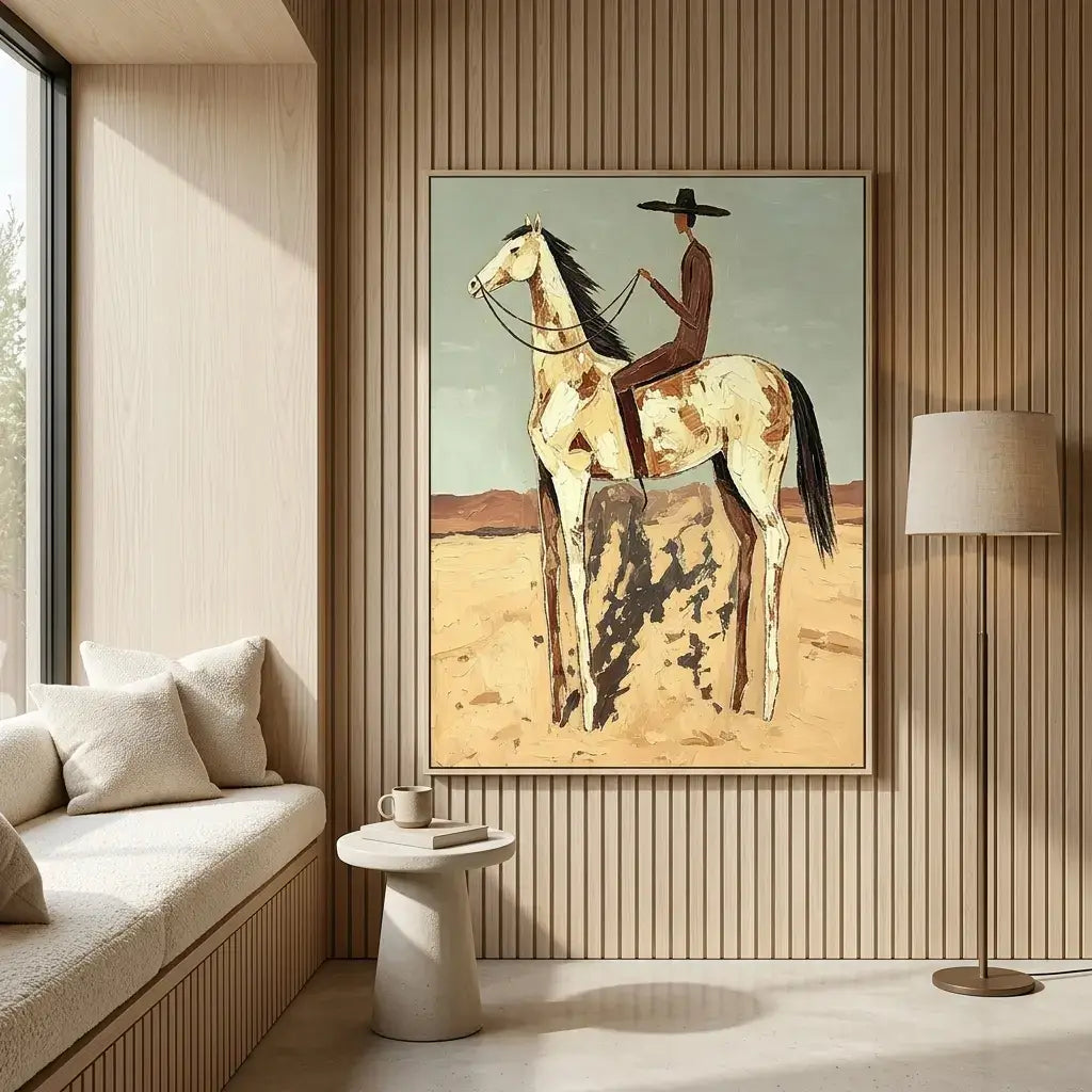 Desert Horseman Wall Art