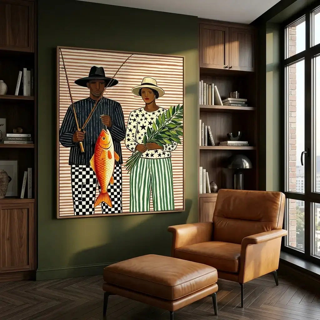 Western Pair Wall Art