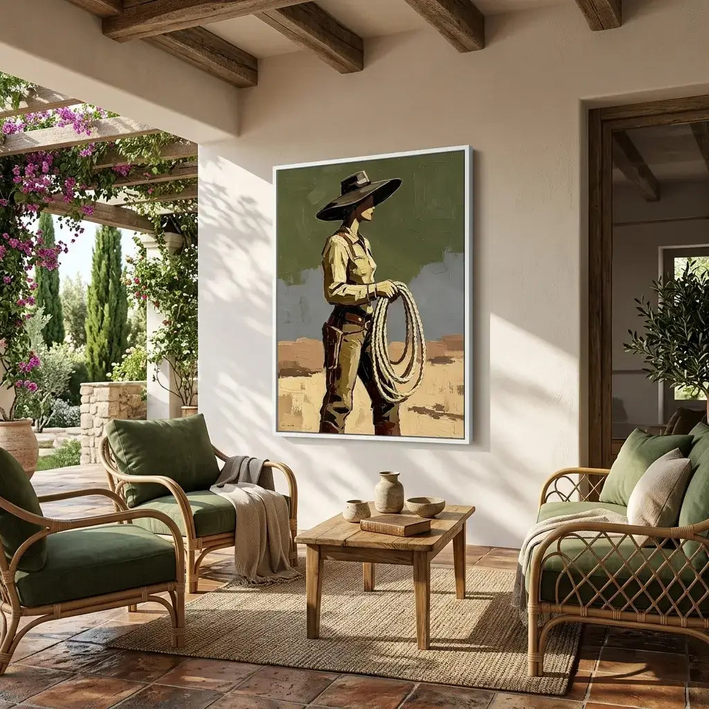 The Wrangler Wall Art