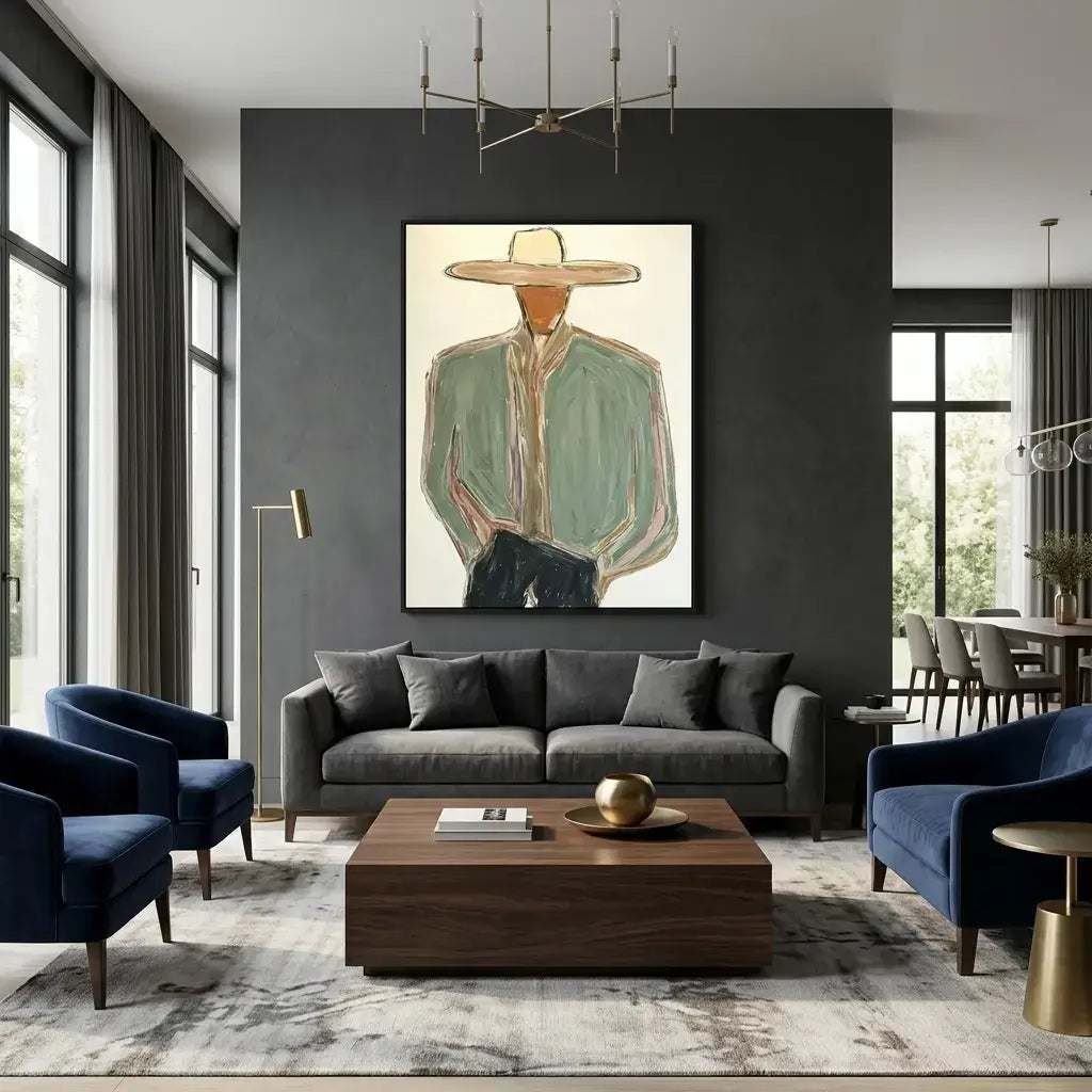 Quiet Rancher Wall Art