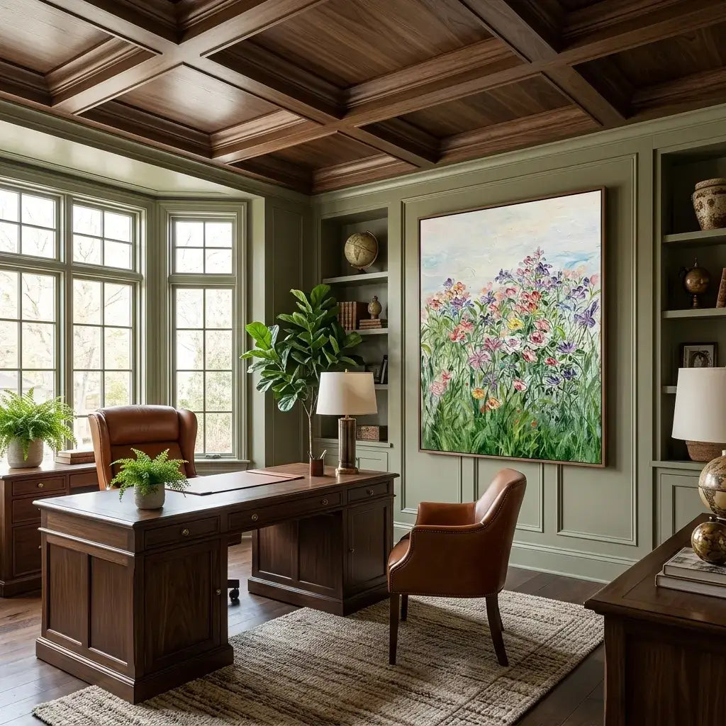 Meadow Bloom Canvas Art