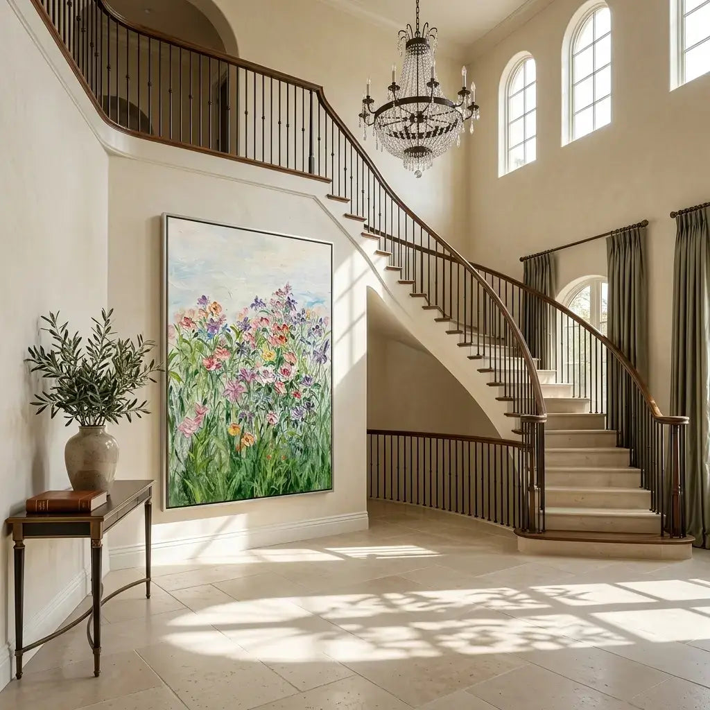 Meadow Bloom Canvas Art