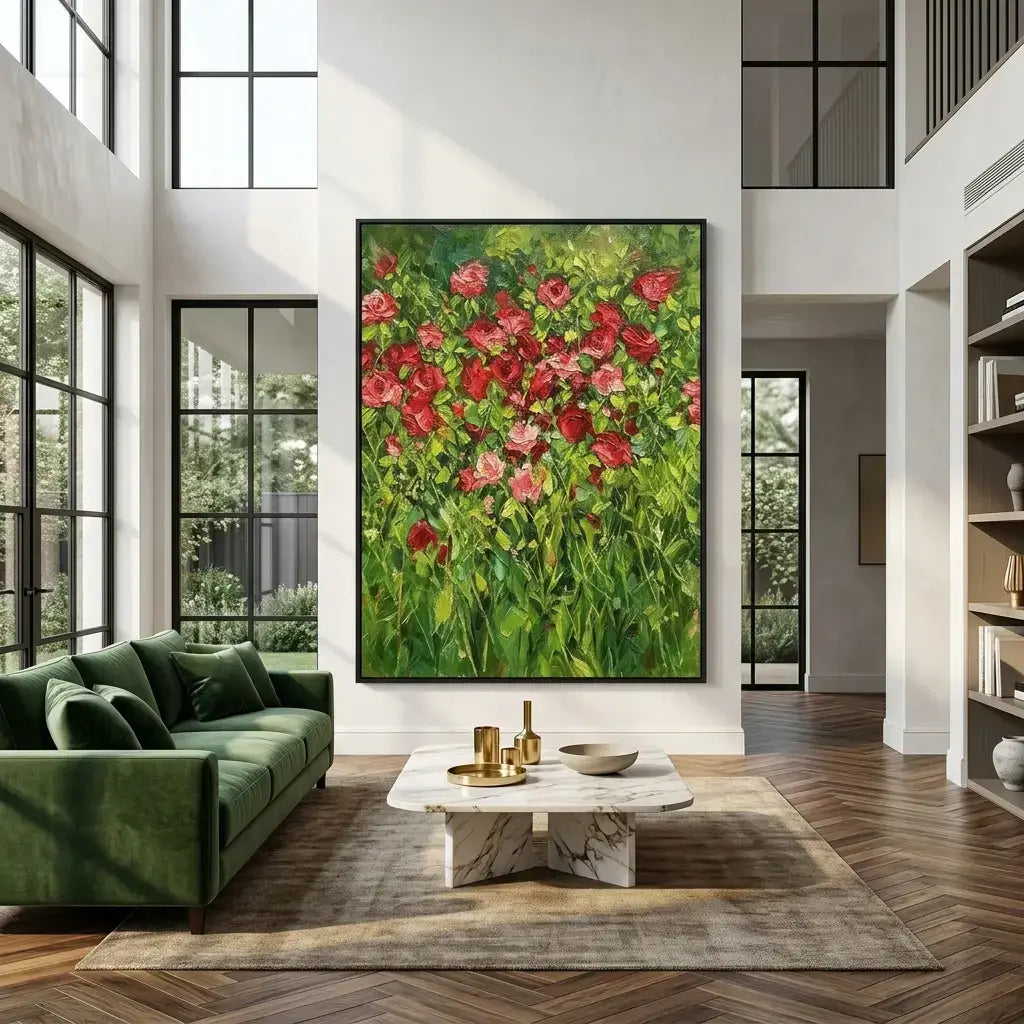 Garden in Bloom Canvas Art