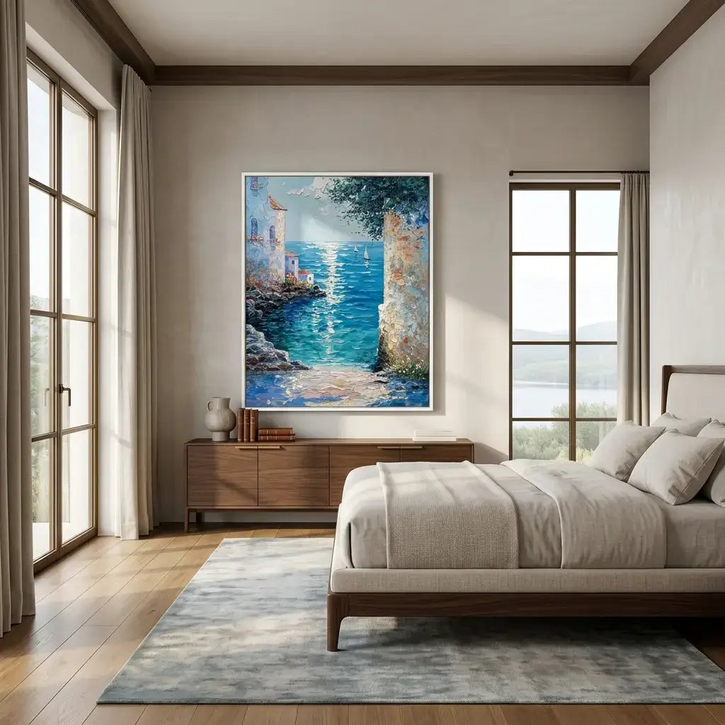 Blue Waters Canvas Art