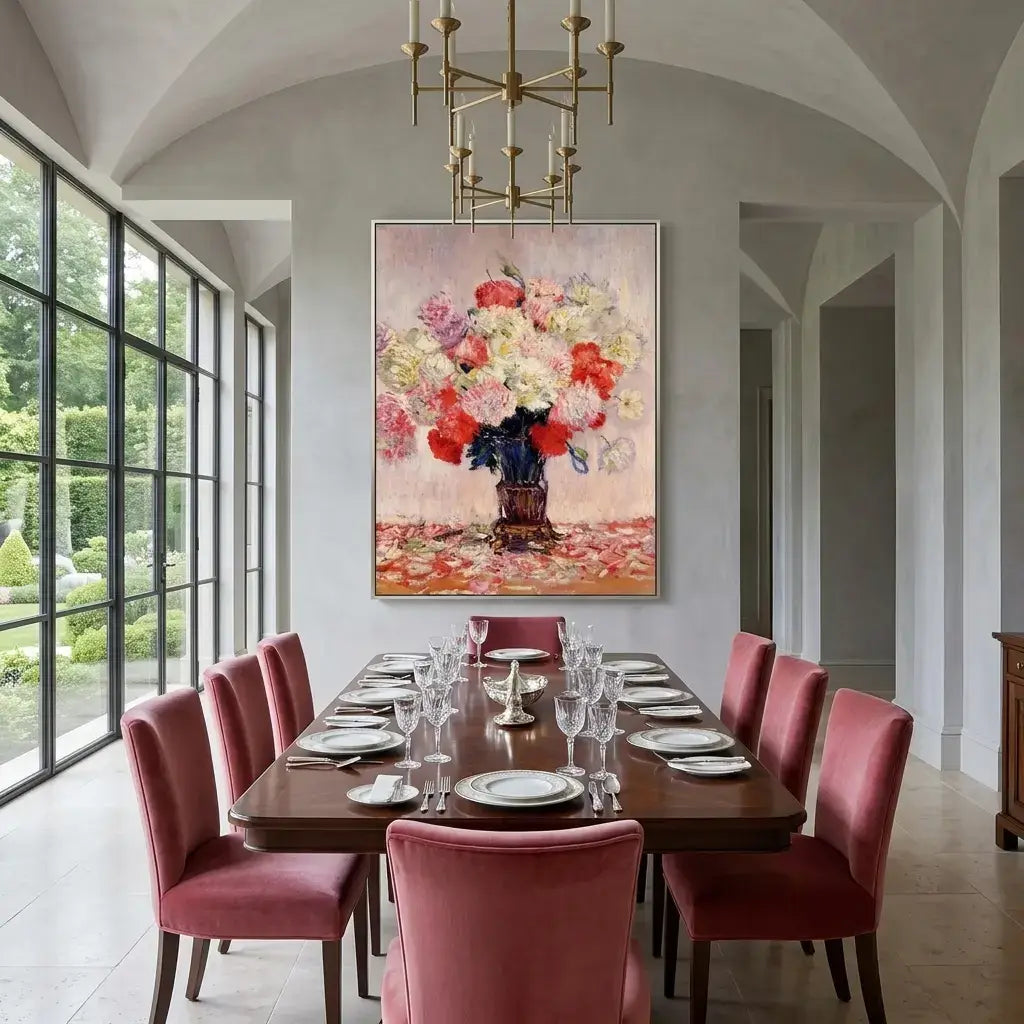 Soft Bouquet Canvas Art