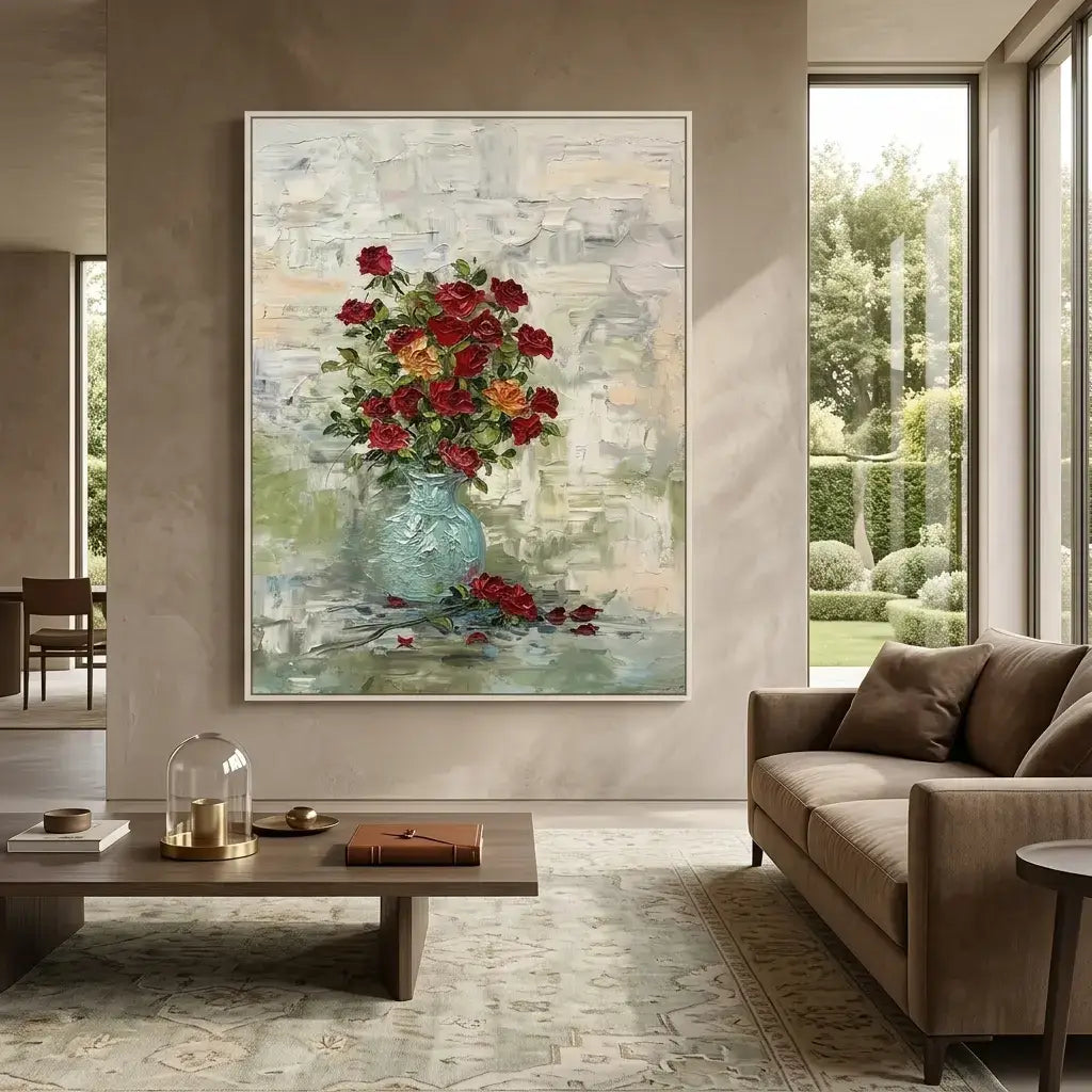 Red Roses Canvas Art