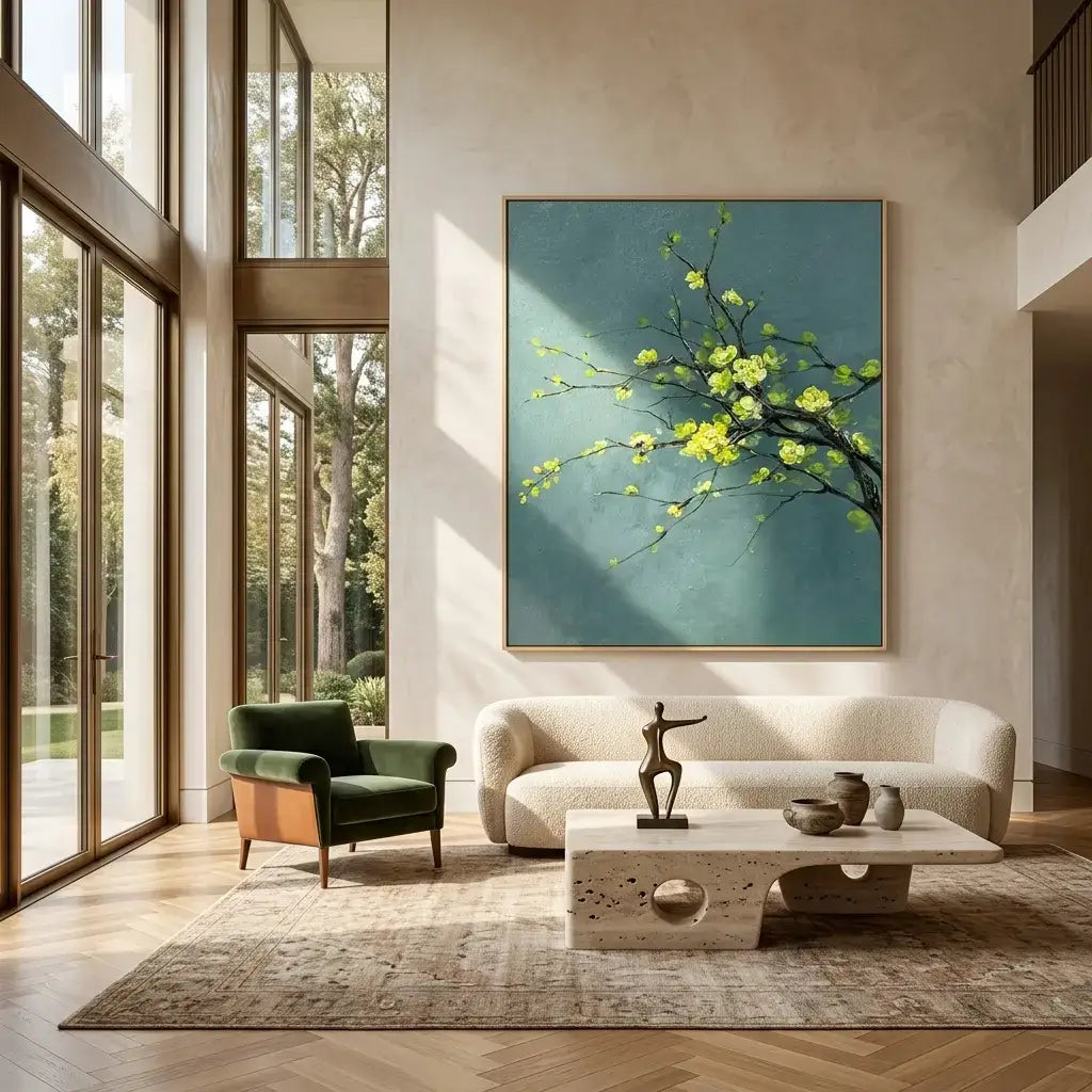 Spring Branch Canvas Art
