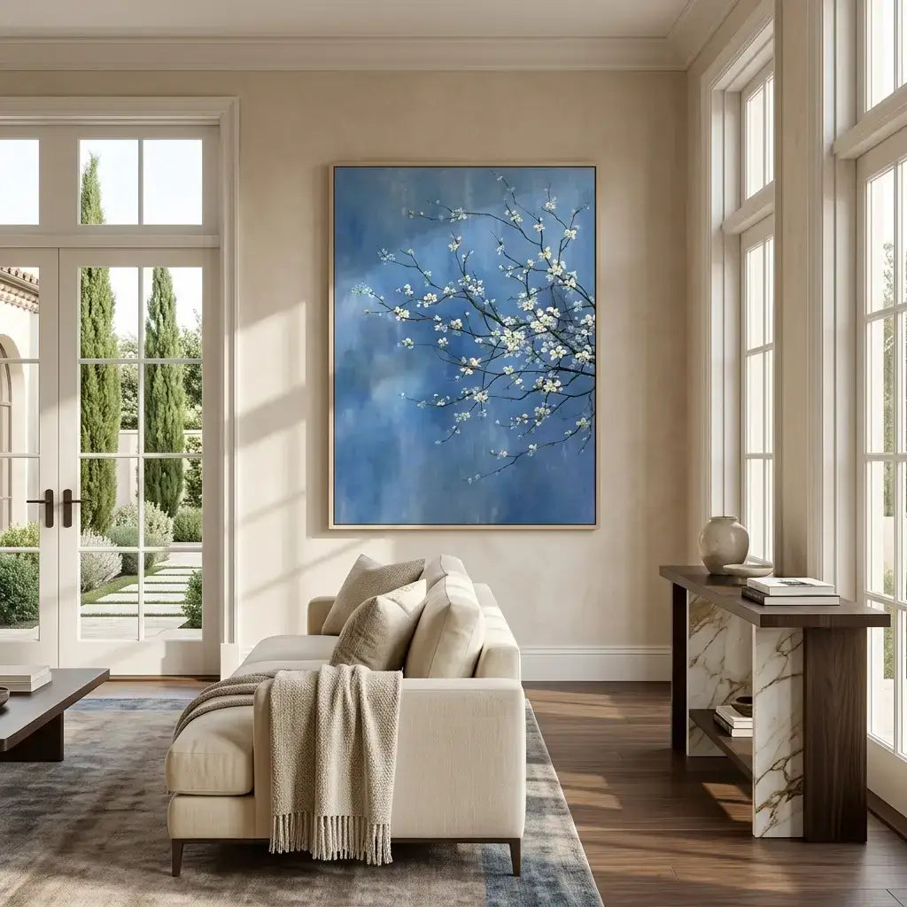 Blossom Sky Canvas Art
