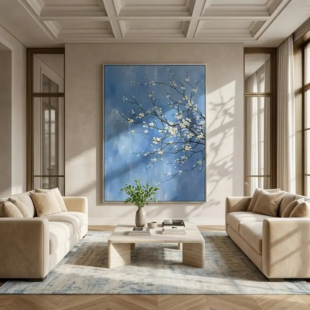 Blossom Sky Canvas Art