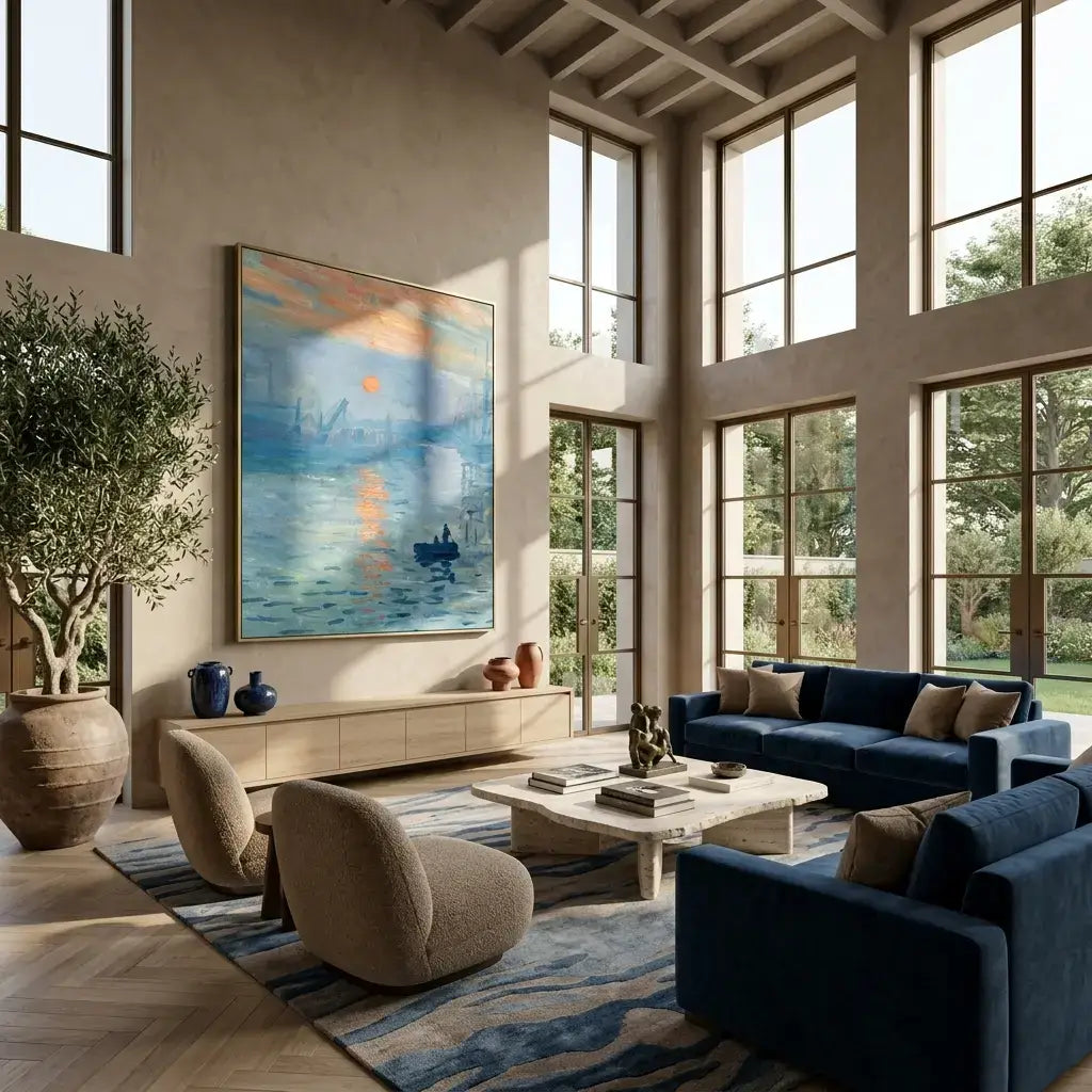 Evening Lake Canvas Art