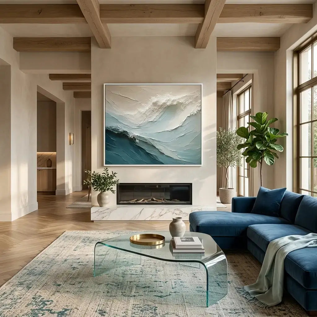 Ocean Crest Canvas Art