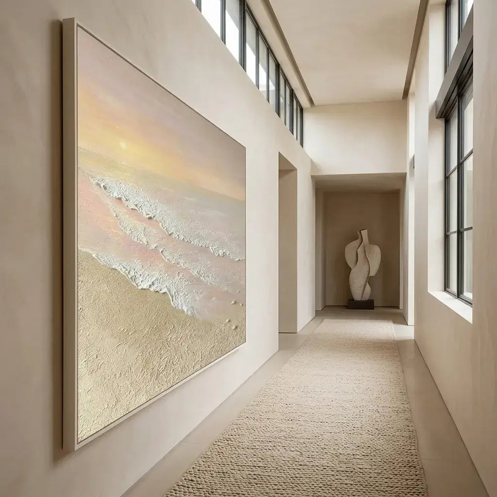 Soft Shore Canvas Art