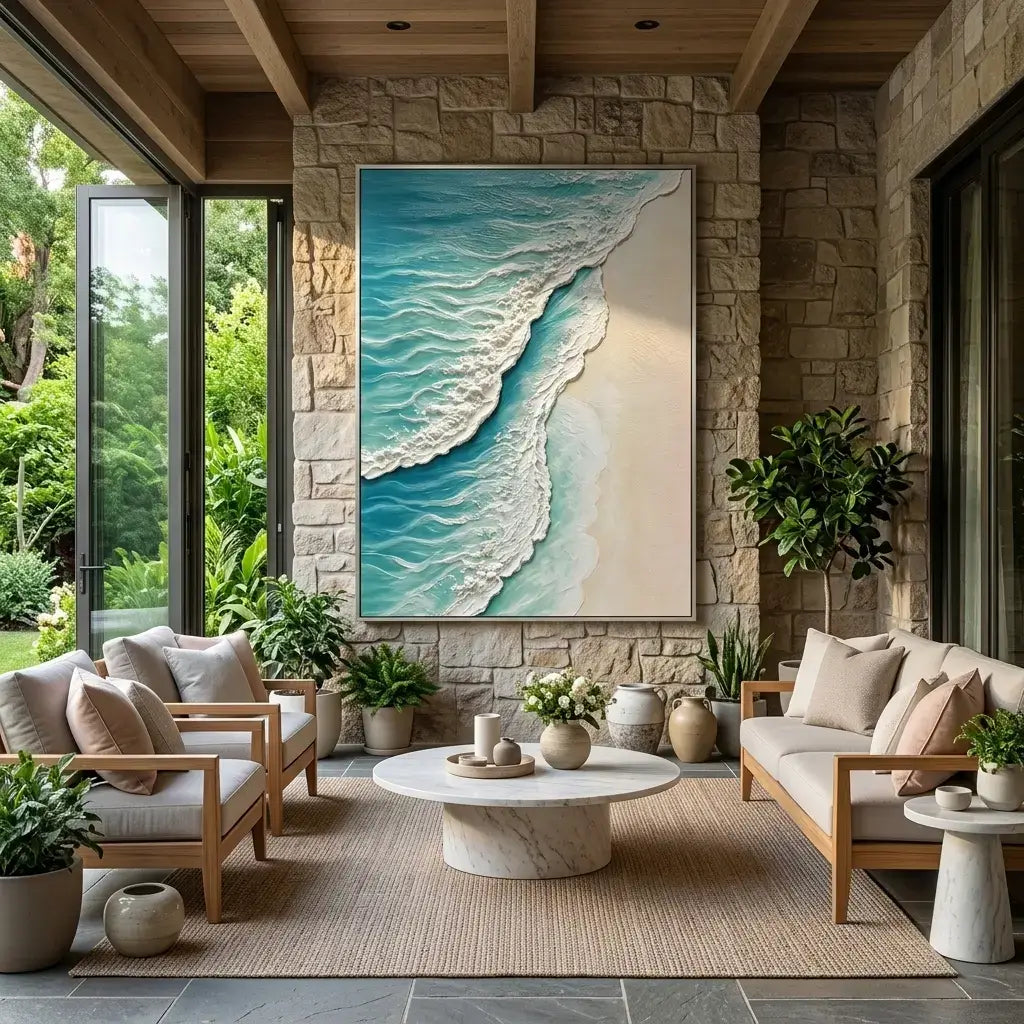 Coastal Edge Canvas Art