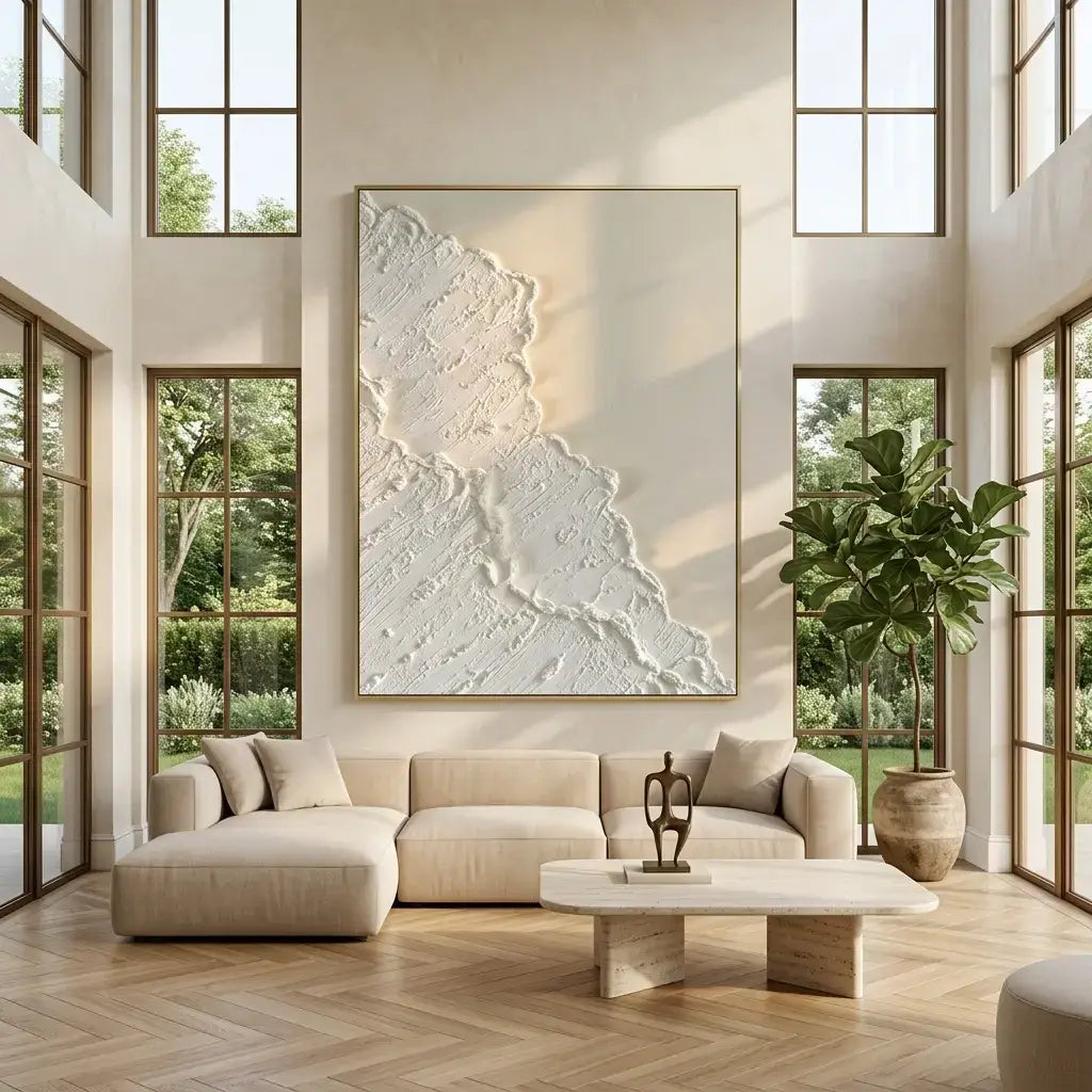 Ivory Tide Canvas Art