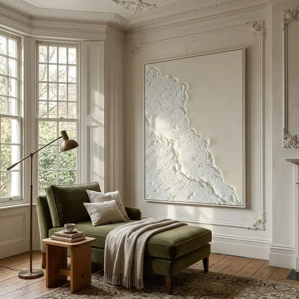Ivory Tide Canvas Art