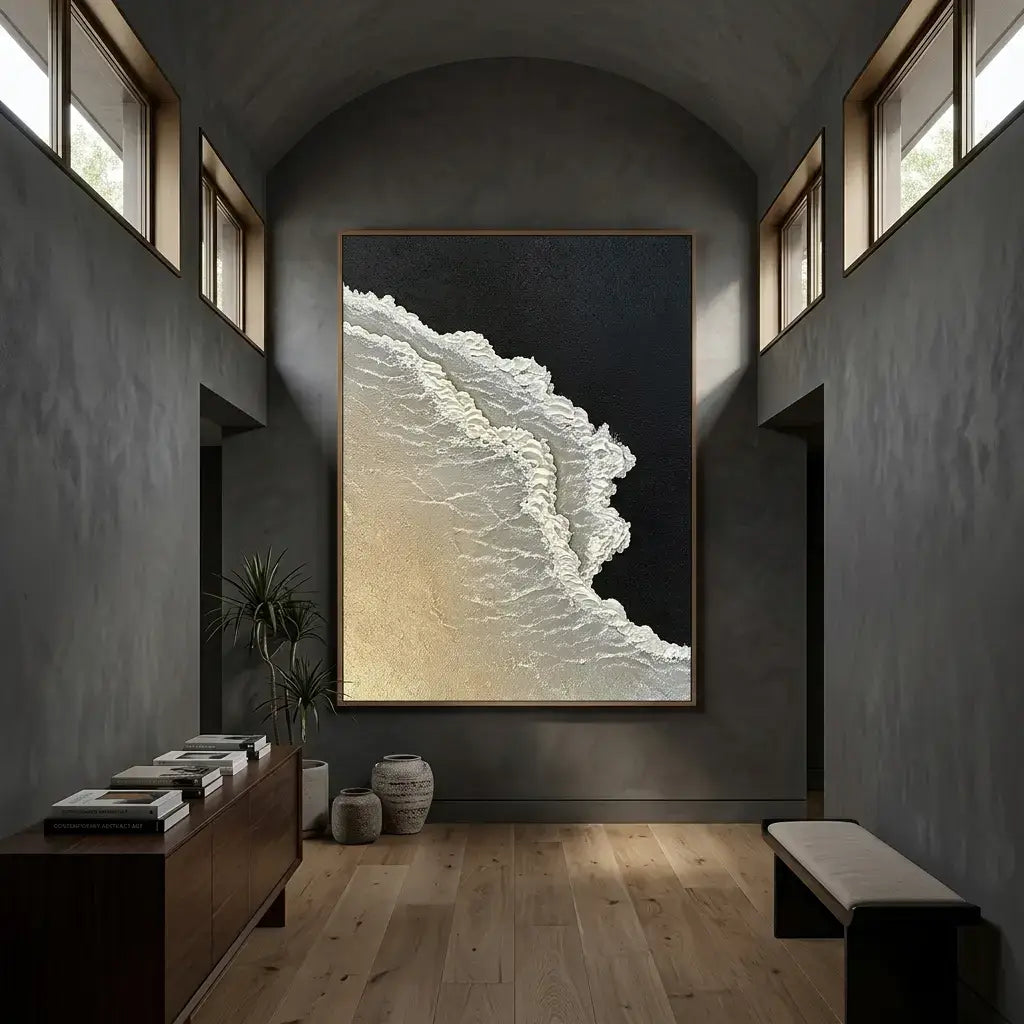 Sandy Current Canvas Art