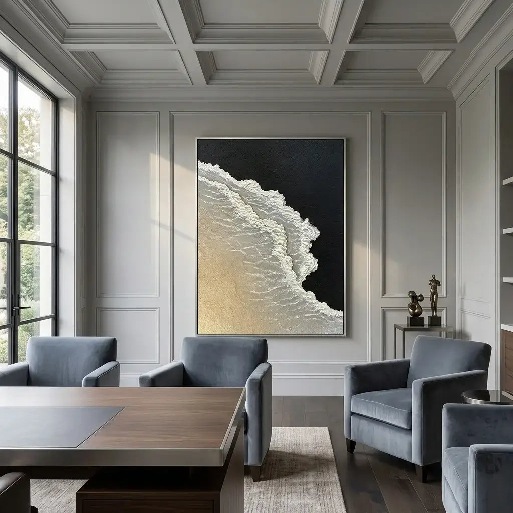 Sandy Current Canvas Art