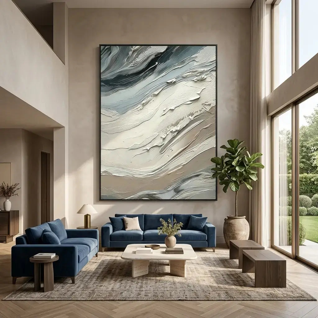 Coastal Flow Canvas Art