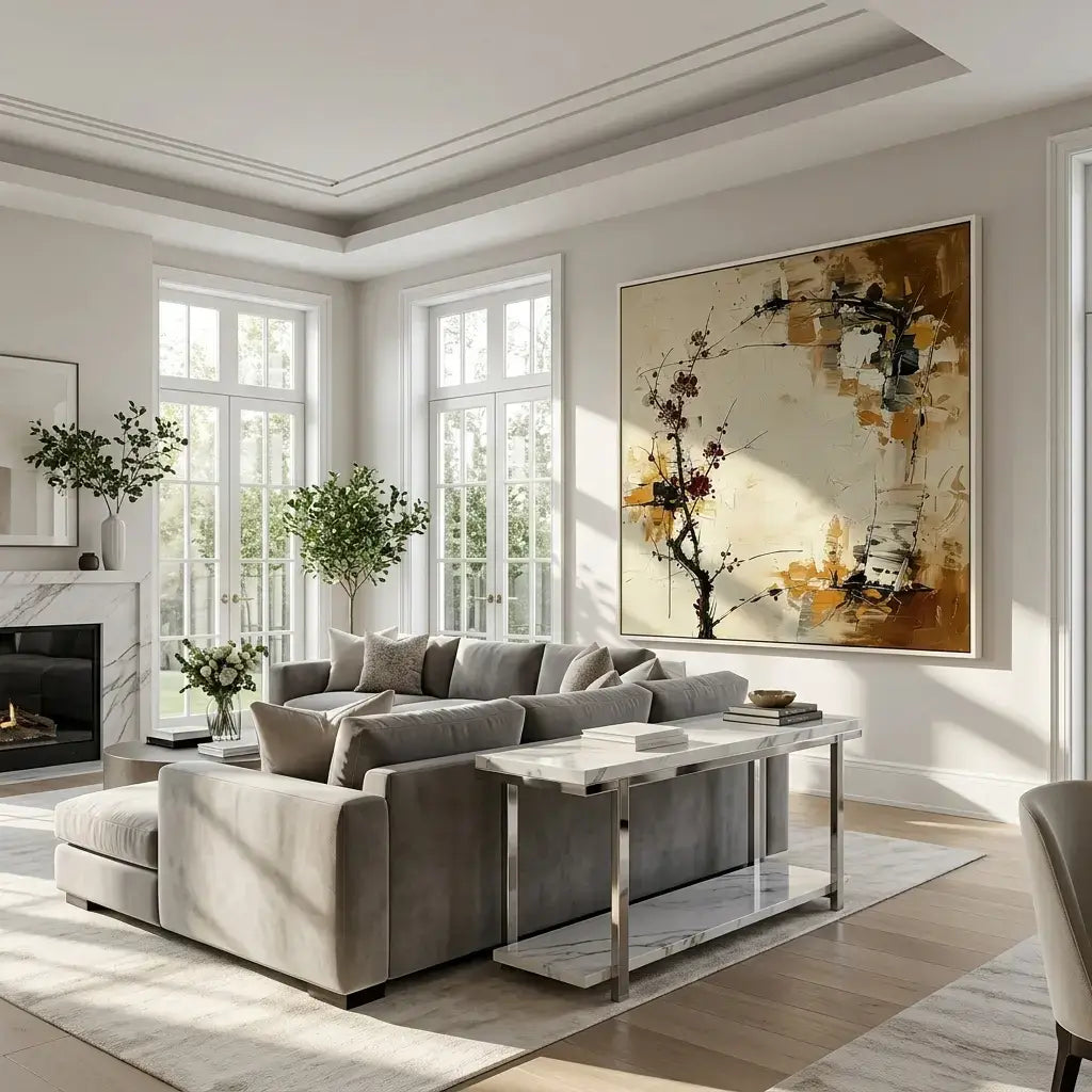 Autumn Branch Canvas Art