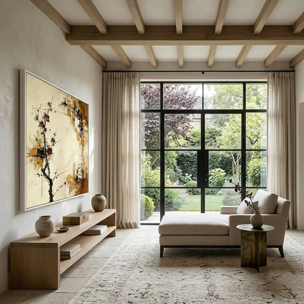 Autumn Branch Canvas Art
