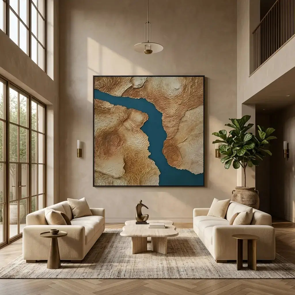 Earth & Water Canvas Art