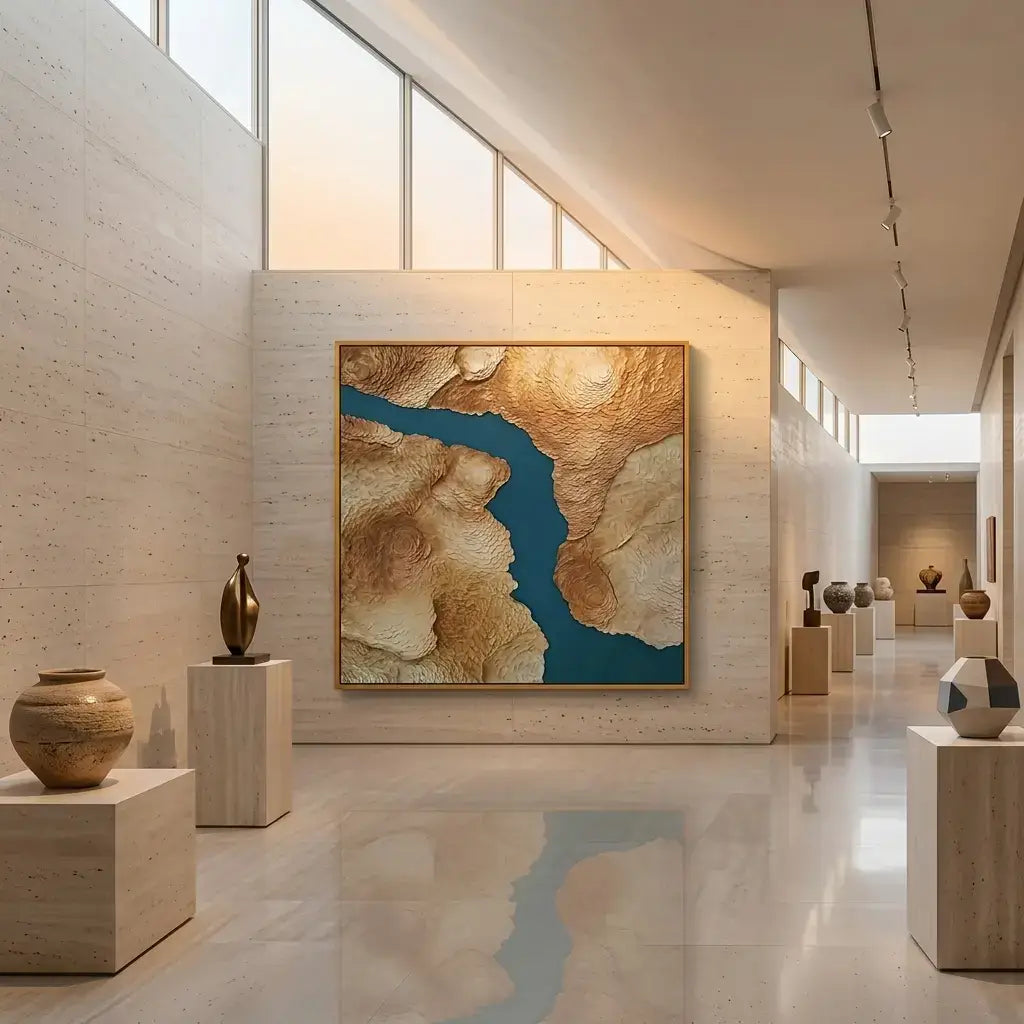 Earth & Water Canvas Art