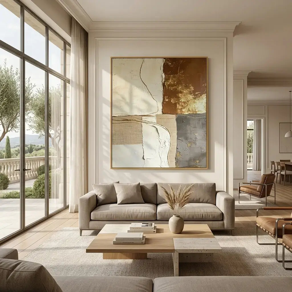 Golden Silence Canvas Art