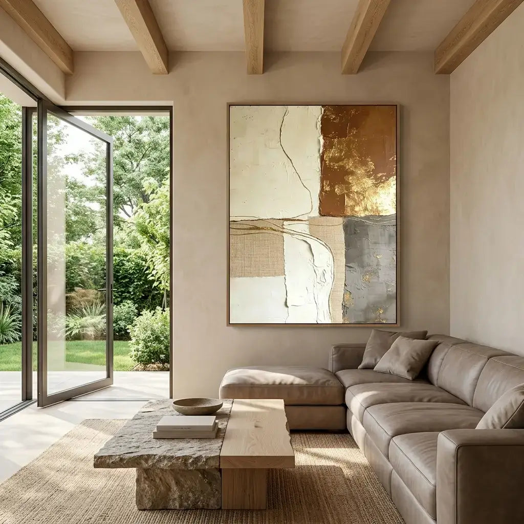 Golden Silence Canvas Art