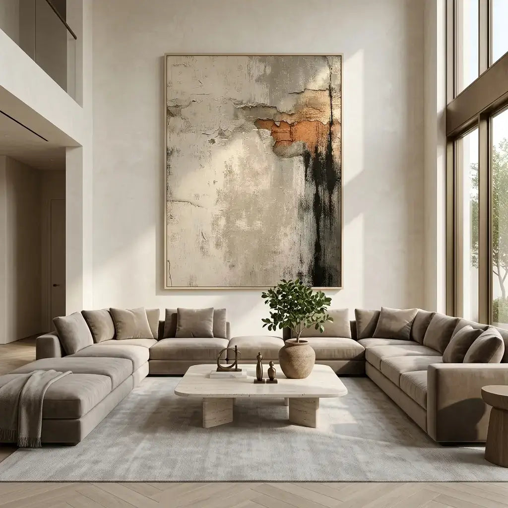 Weathered Stone Canvas Art