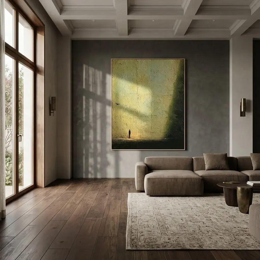 Moss Light Canvas Art