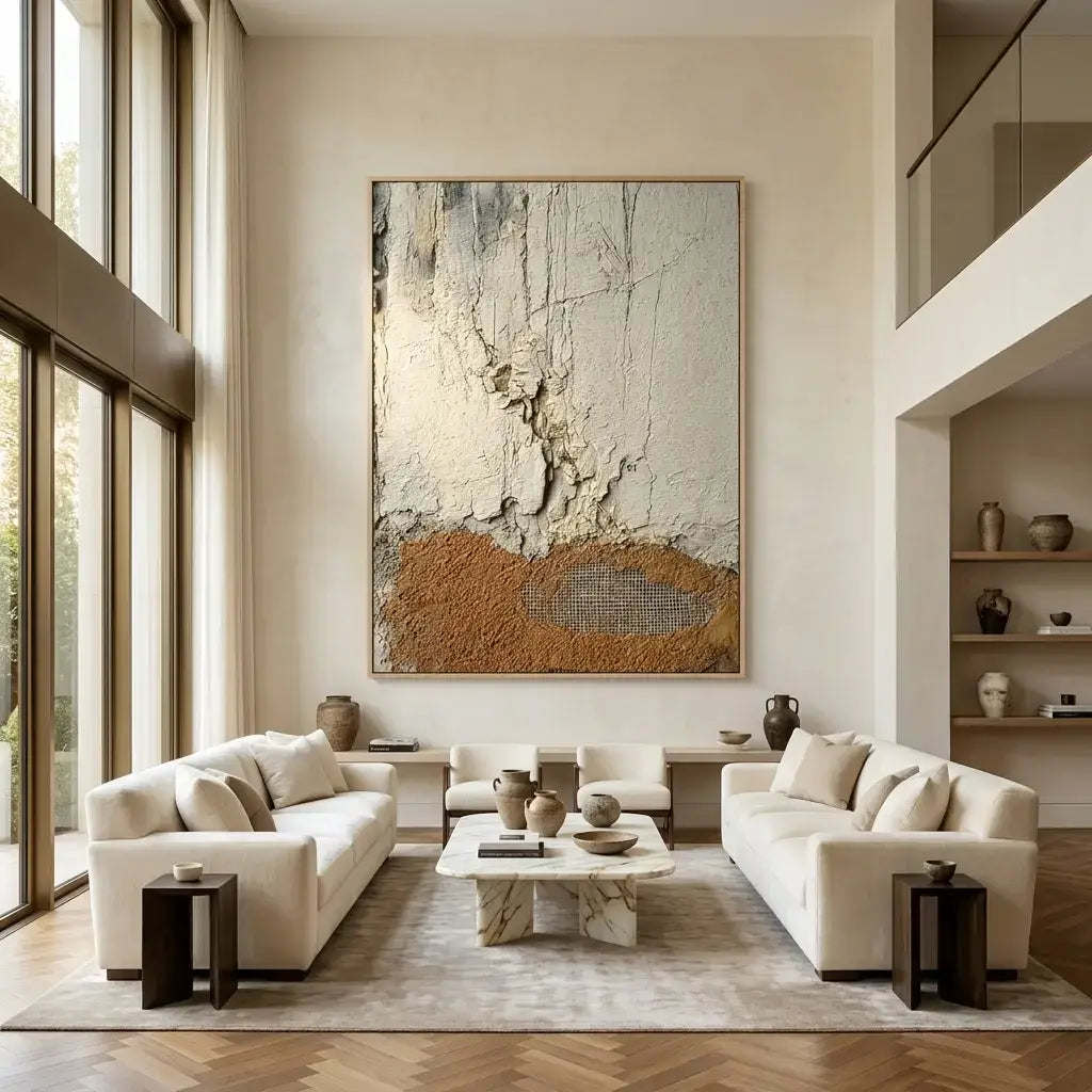 Raw Texture Canvas Art