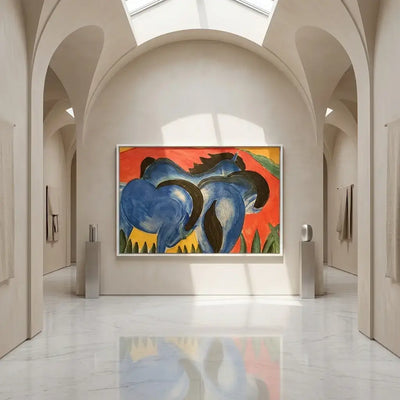 Blue Companions: Canvas Wall Art