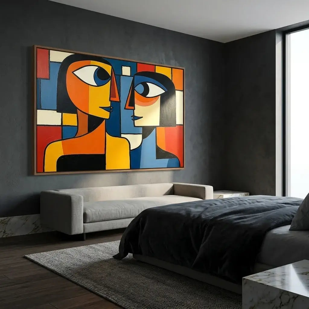 Two of Us: Canvas Wall Art