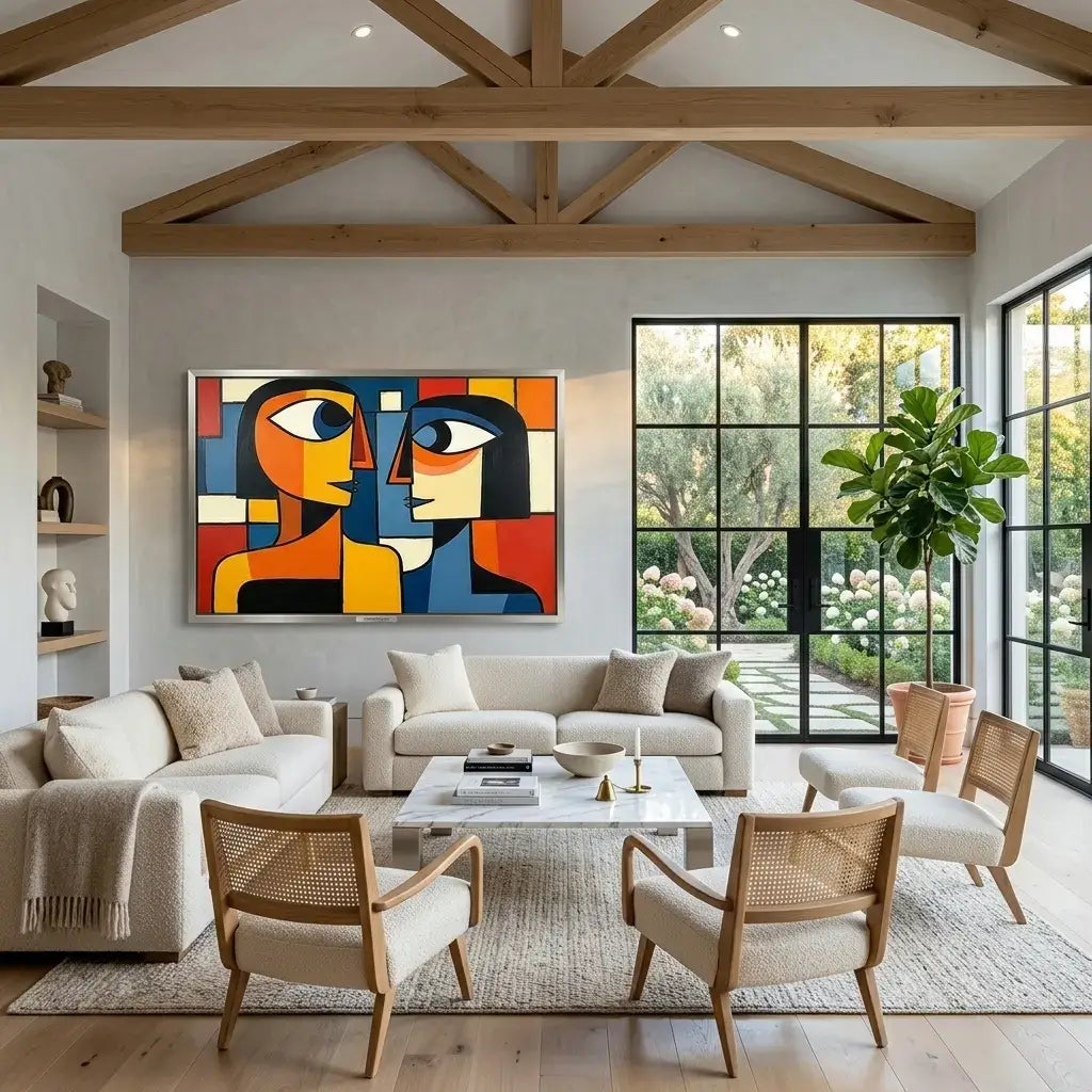 Two of Us: Canvas Wall Art