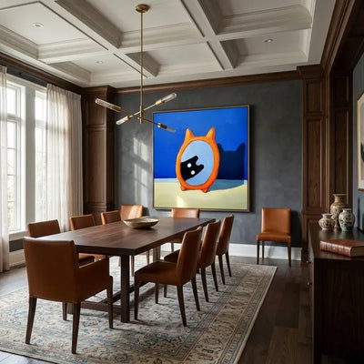 Blue Reflection Wall Art
