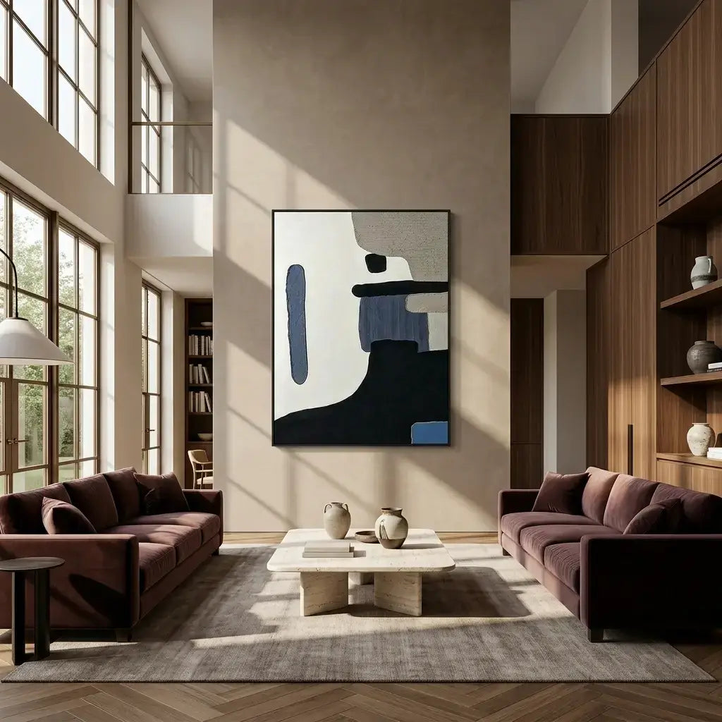 Quiet Geometry: Canvas Wall Art