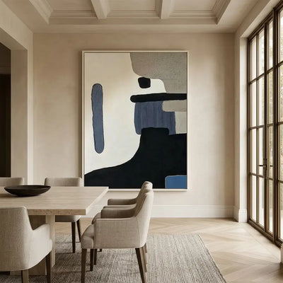 Quiet Geometry: Canvas Wall Art