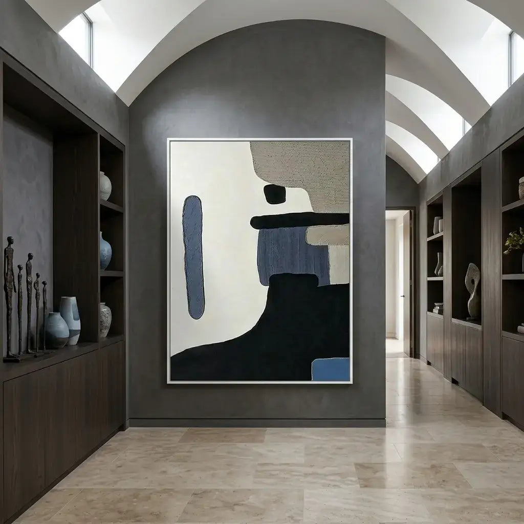Quiet Geometry: Canvas Wall Art