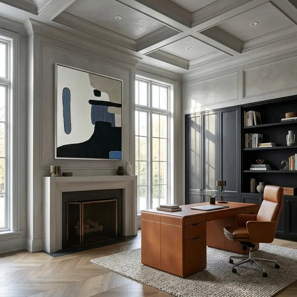 Quiet Geometry: Canvas Wall Art