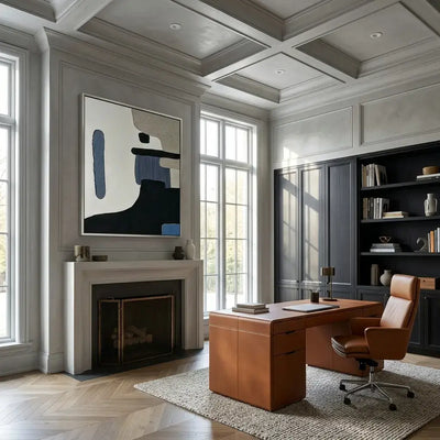 Quiet Geometry: Canvas Wall Art
