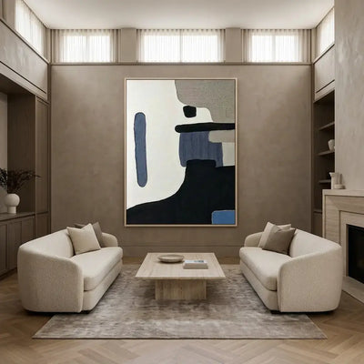 Quiet Geometry: Canvas Wall Art