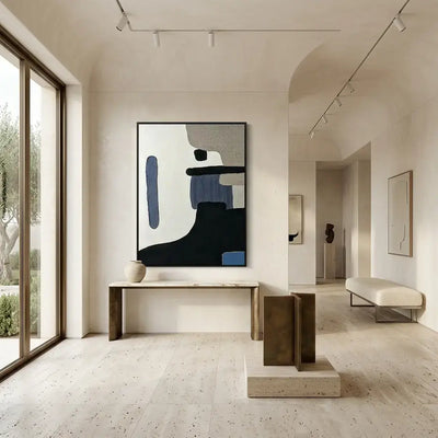 Quiet Geometry: Canvas Wall Art